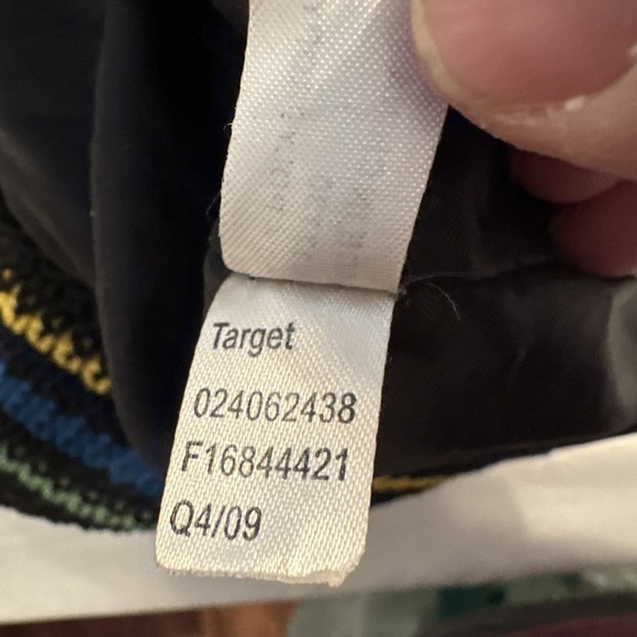 Black Rainbow Pride Crochet Multi Color Crossbody Bag Zip Closure Target Boho - Picture 10 of 10